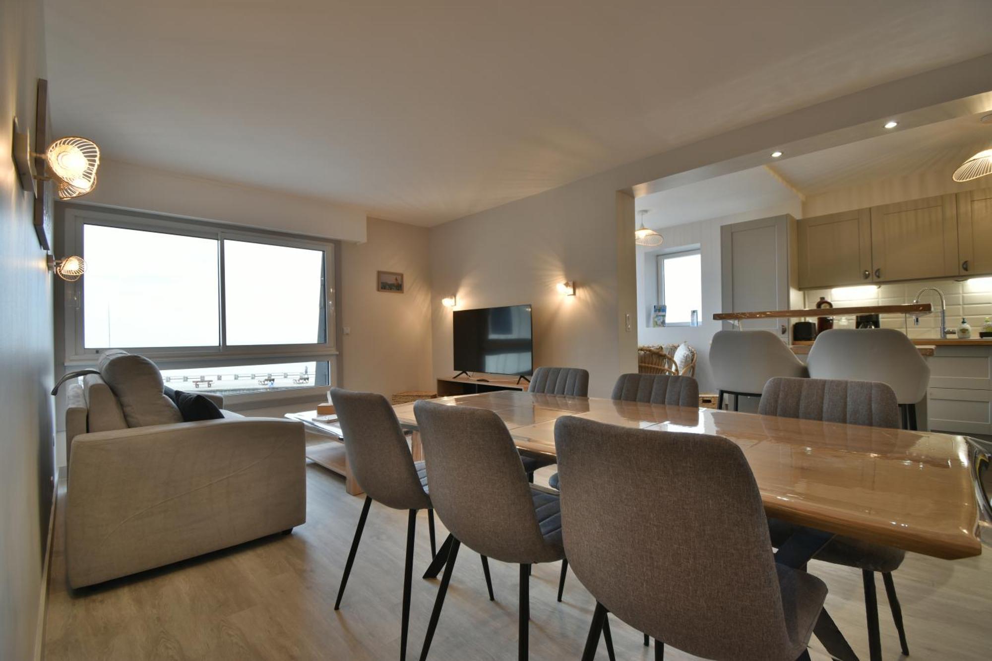 Appartement Renove Avec Vue Sur Mer A Fecamp ! Екстер'єр фото