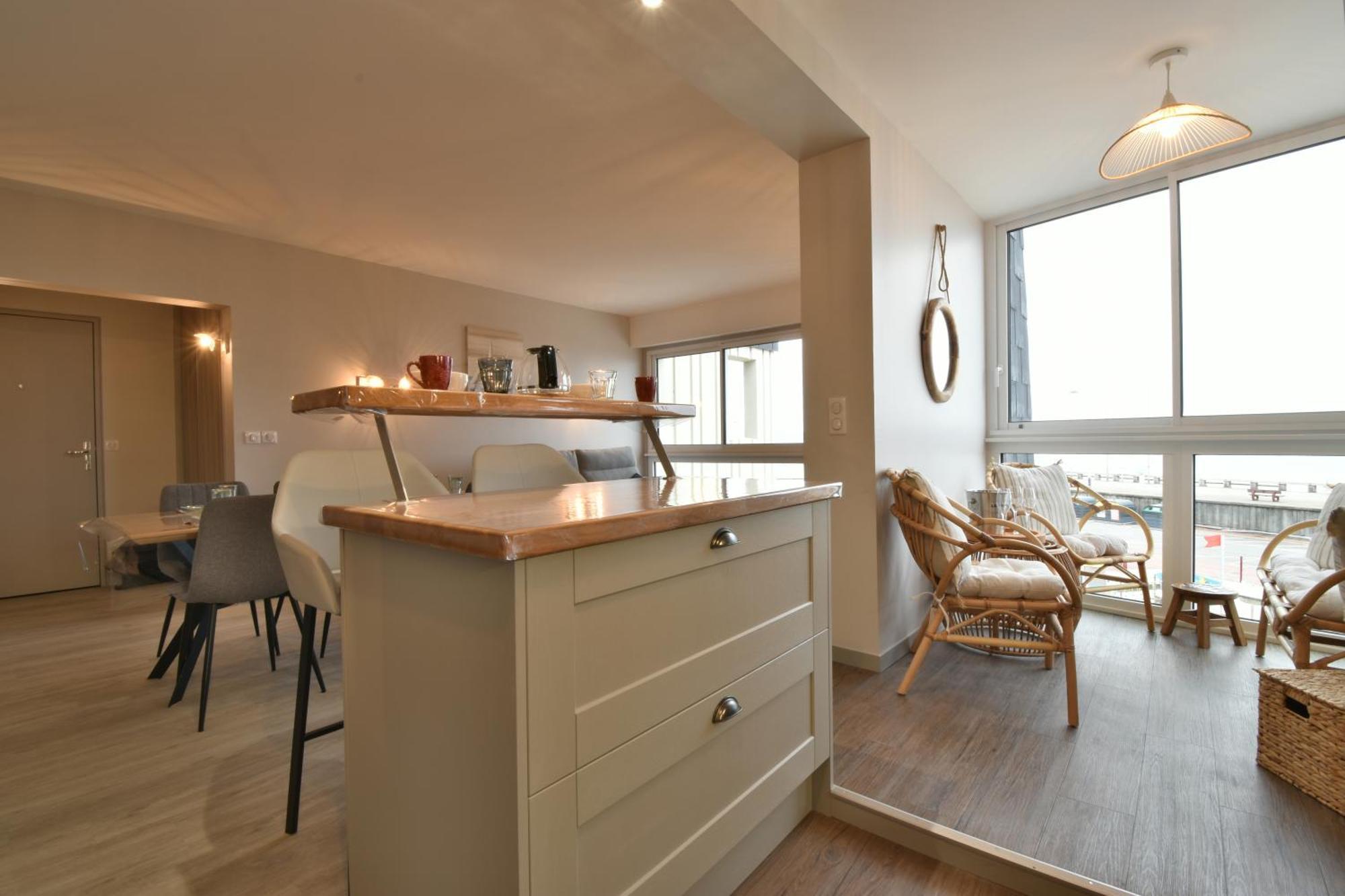 Appartement Renove Avec Vue Sur Mer A Fecamp ! Екстер'єр фото